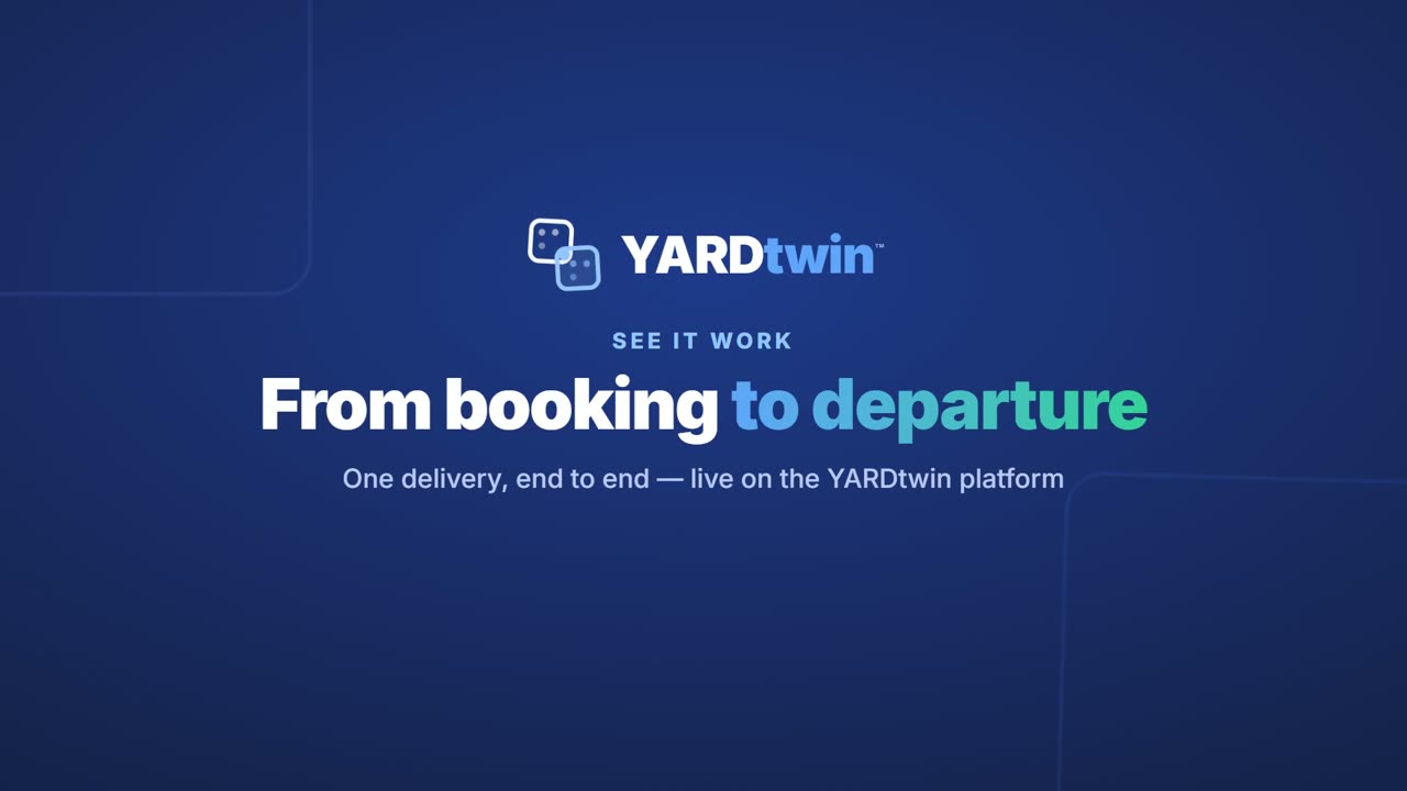 One Delivery, End to End: From Carrier Booking to Departure Clearance