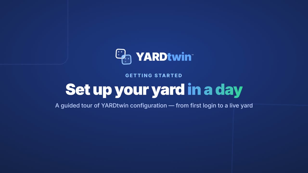 Set Up Your Yard in a Day: A Full Configuration Walkthrough
